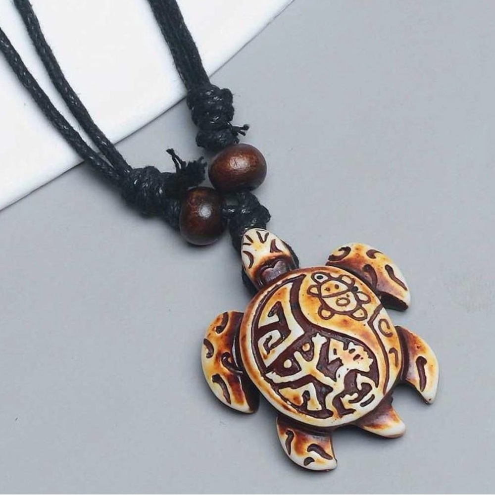 New Sea Turtle Adjustable Necklace